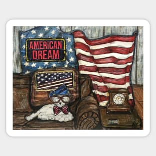 The American Dream Sticker